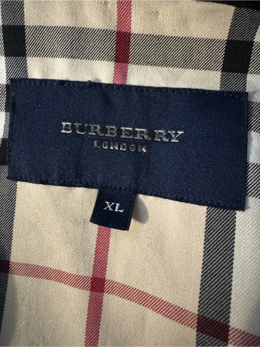 Burberry Black Military-Style Jacket Womens XL - Picture 7 of 11